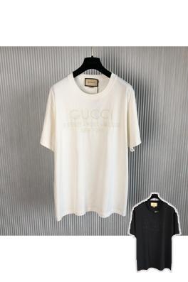 グッチ 半袖Tシャツ スーパーコピー GUCCI 刺繍ロゴ ショートスリーブTシャツ