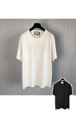 グッチ 半袖Tシャツ スーパーコピー GUCCI 刺繍ロゴ ...