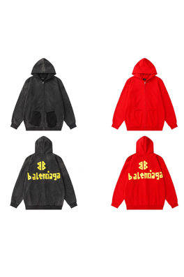 バレンシアガ   アウター Balenciaga 23SS TAPE TYPEヘビーデューティーデニム ウォッシュアウト レトロなデストロイドデザイン
