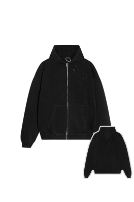 バレンシアガ アウター スーパーコピー BALENCIAGA スターリットナイトウォッシュアウトアンティークスタージップアップジャケット