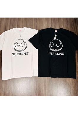 シュプリーム 半袖Tシャツ SUPREME  スーパーコピー   スカルスマイルフェイスプリントTシャツ