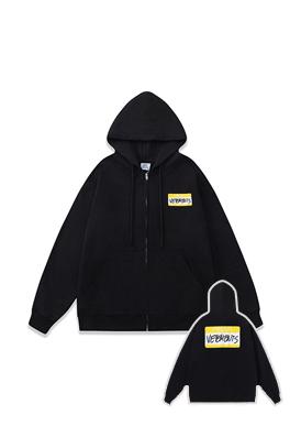 ヴェトモン ジャケットスーパーコピー   イエローノートVETEMENTS 入り フリース裏地付き パーカーコート