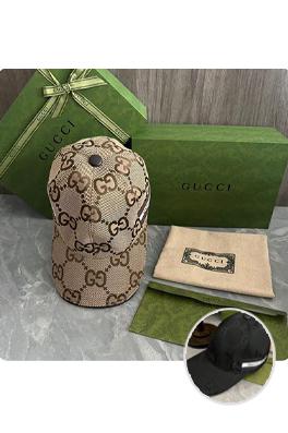 GUCCI シンプルベースボール キャップ - 帽子