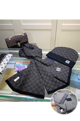 ヴィトン マフラーセット スーパーコピー Louis Vuitton ウールとカシミアのセットシリーズ