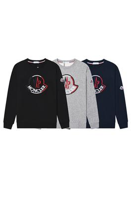 モンクレール スウェットTシャツ MONCLERスーパーコピー   刺繍入りラウンドネックスウェット 伝統的なデザインで温かさとスタイルを楽しもう。