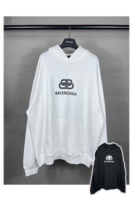 バレンシアガ パーカー  BALENCIAGA  スーパーコピー ロゴ入り ロングスリーブフード付きスウェット