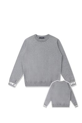ルイヴィトン  ニット セーター  コピー  袖口モノグラム ロゴ付きニットセーター