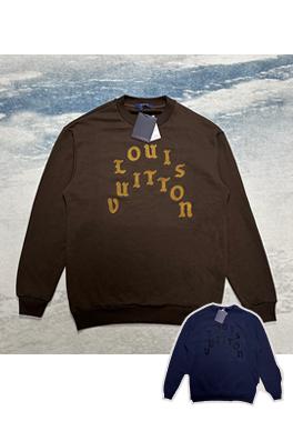 ルイヴィト スウェットTシャツ   Louis Vuitton アルファベット組み合わせのラウンドネックスウェット