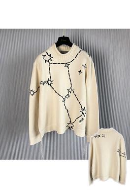 ディオール  ニットセーター スーパーコピー  DIOR  刺繍星座と五角星のハイネックセーター