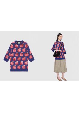 ✦レディース シリーズ✦ グッチ ニット セーター GUCCIりんご柄