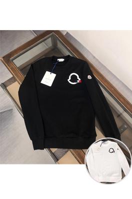 モンクレール スウェット長袖 Tシャツ MONCLER  スタイリッシュなラウンドネックスウェット 快適な身体にフィット