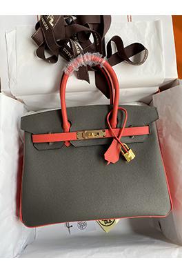 エルメススーパーコピー 金と銀のバックル Birkin 30cm   バッグ