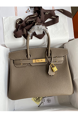 エルメスバッグコピー Birkin バーキン30cm  象グレー トートバッグ