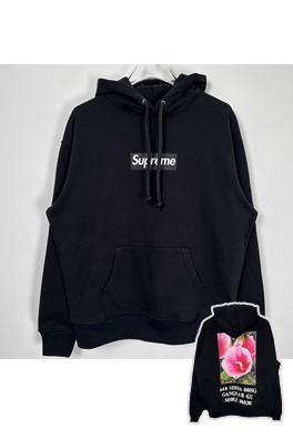 シュプリーム韓国ソウルオープン限定SEOUL BOX LOGO HOODED SWEATSHIRT ムクゲプリンフードトパーカー