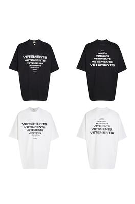 ヴェトモン  VETEMENTSプリント 半袖 Tシャツ  オーバーサイズ