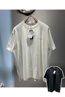 ディオール Coutureプリントダメージ半袖Tシャツ