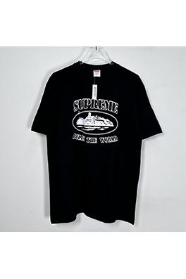 シュプリームスーパーコピー RULE THE WORLD TEEアルカトラズプリント半袖シャツ