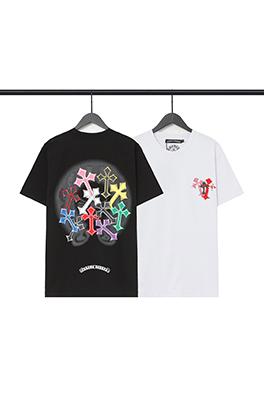 クロムハーツ    パッチワーククロスサンスクリットプリント半袖Tシャツ