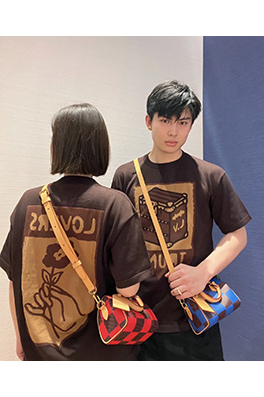 ルイヴィトン   ジャカードニット半袖Tシャツ