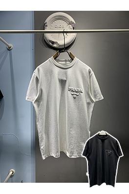 プラダ   ブレスレットロゴエンボスロゴ半袖Tシャツ