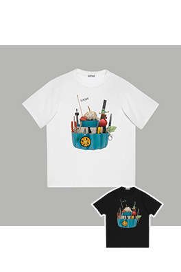 プラダコピー   キッズプリント半袖Tシャツ