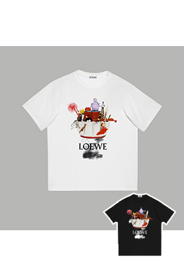 ロエベ   キッズシリーズプリント半袖Tシャツ