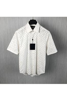ルイヴィトン  新しい綿の半袖シャツ