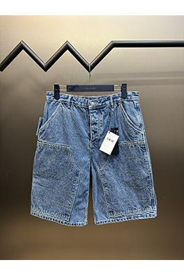 ディオール  藤格子線工装デニムパンツ
