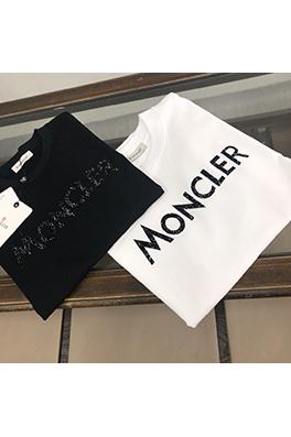 モンクレールスーパーコピー  新しいカップルのラウンドネック半袖Tシャツ
