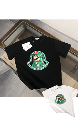 モンクレール  新しいカップルの半袖Tシャツ