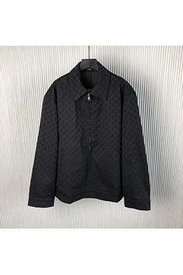 グッチコピー 24 FW 新しい両面着用ナイロンとGGキャンバスジャケット