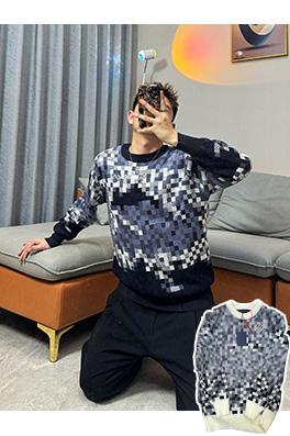 ルイヴィトンスーパーコピー ジャカードコットンプルオーバーニット