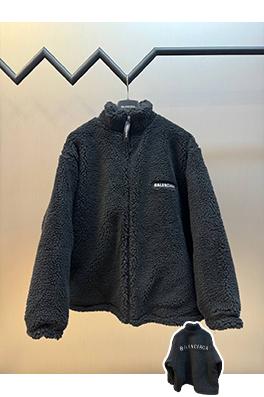 バレンシアガ 刺繍テディコート