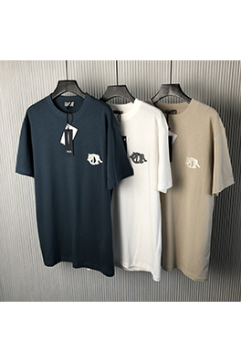 ディオール新しい刺繍ロゴ半袖Tシャツ