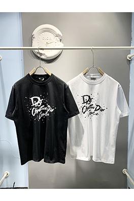 ディオール2025ss インクプリントTシャツ