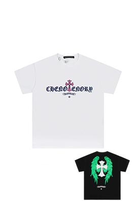 クロムハーツ立体発泡プリント半袖シャツ