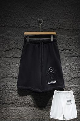 クロムハーツ古い水洗いロゴ刺繍パンツ