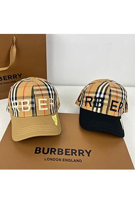バーバリー新しいコットンベースボール帽