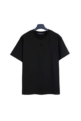 ルイヴィトン立体エンボス半袖Tシャツ