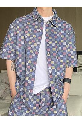 ルイヴィトンファッションコットンシャツ