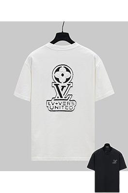 ルイヴィトンVers United ロゴ装飾Tシャツ