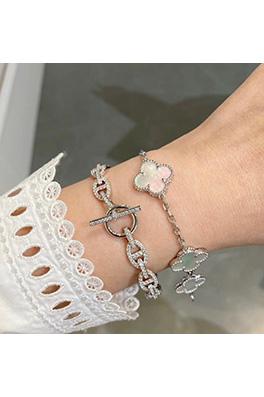 エルメス Farandoleフルダイヤモンドブレスレット
