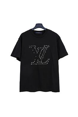 ルイヴィトンコピーデジタル刺繍半袖Tシャツ