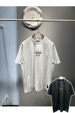 フェンディスーパーコピー2025 ssのモンスター立体刺繍Tシャツ