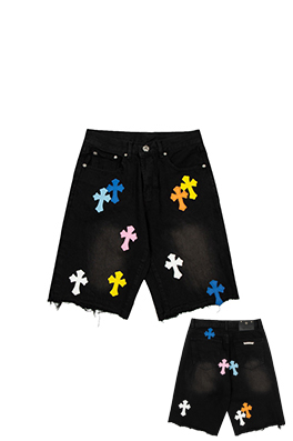 クロムハーツ  トップクラフト刺繍加工ジーンズ