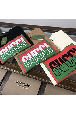 グッチコットン新しいファッション半袖Tシャツ