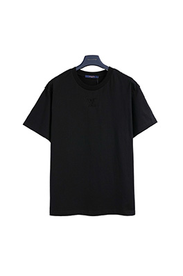 ルイヴィトン立体エンボス半袖Tシャツ