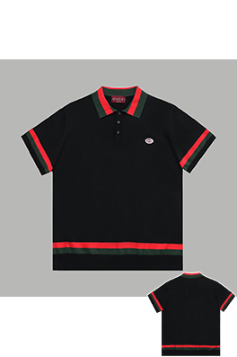グッチコピースタンドカラーのニットセーターPOLOシャツ