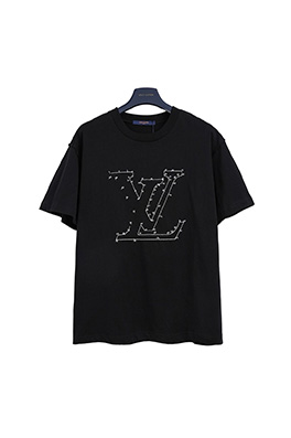 ルイヴィトンコピーデジタル刺繍半袖Tシャツ