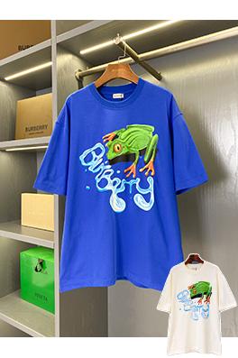 バーバリー 新しいカエルプリント半袖Tシャツ